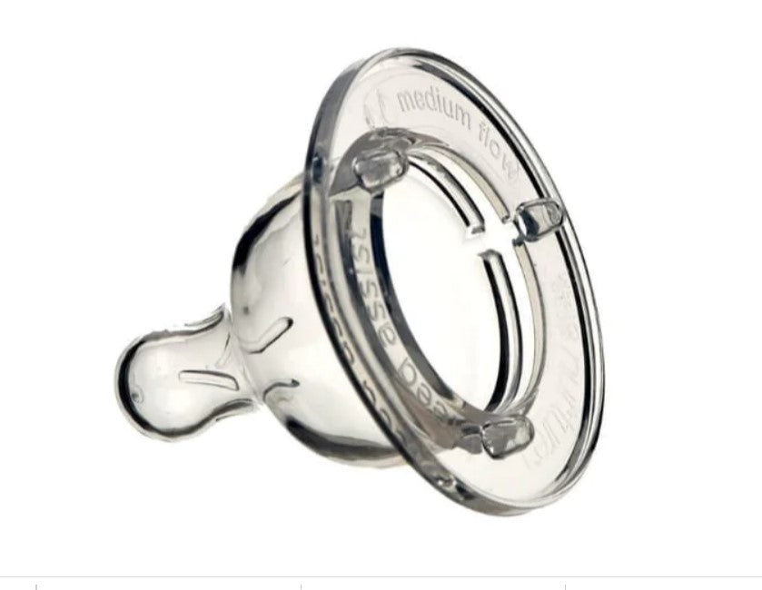 Силиконови биберони 3+ месеца за подпомагане на храненето Vital Baby