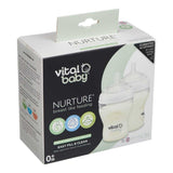 Anti-Colic Feeding Bottles 240 ml. 0+ Vital Baby