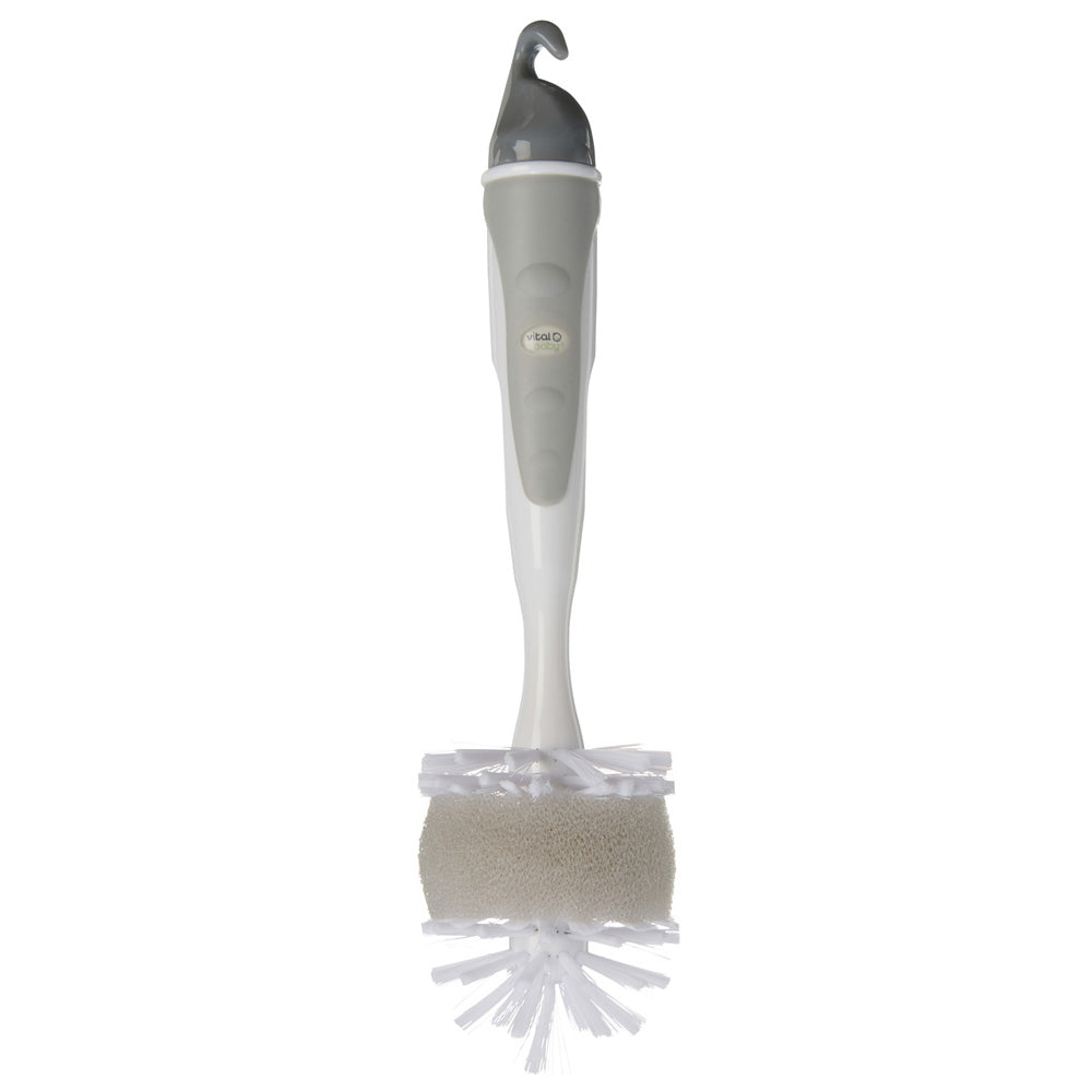 2in1 Universal Brush for Baby Bottles and Teats Vital Baby