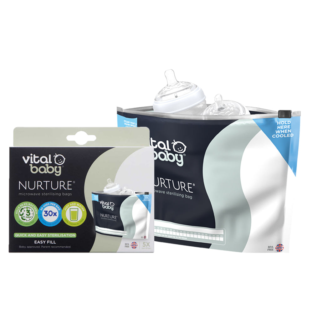 Пликчета за мировълнова стерилизация Vital Baby