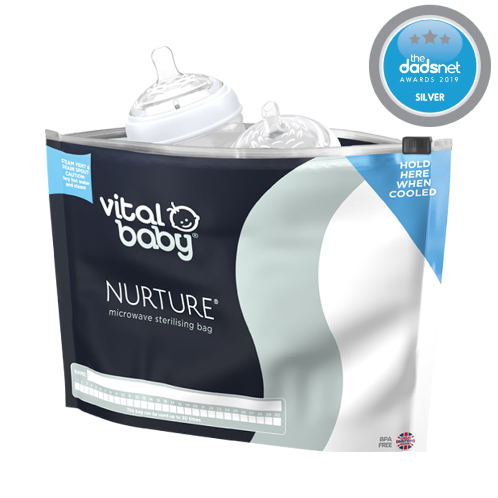 Пликчета за мировълнова стерилизация Vital Baby