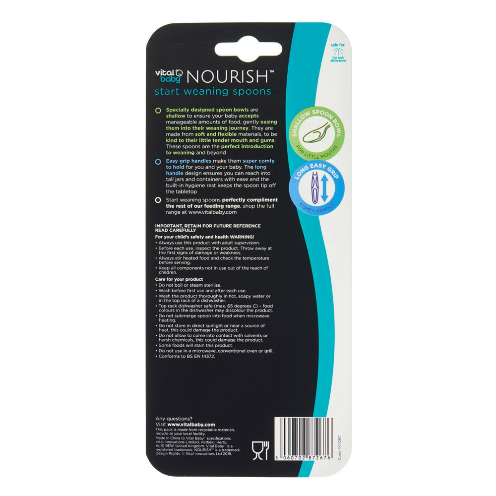 Лъжички за първоначално захранване Vital Baby