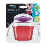 Spill-free feeding bowl Purple Vital Baby