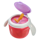 Spill-free feeding bowl Purple Vital Baby