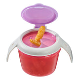 Spill-free feeding bowl Purple Vital Baby