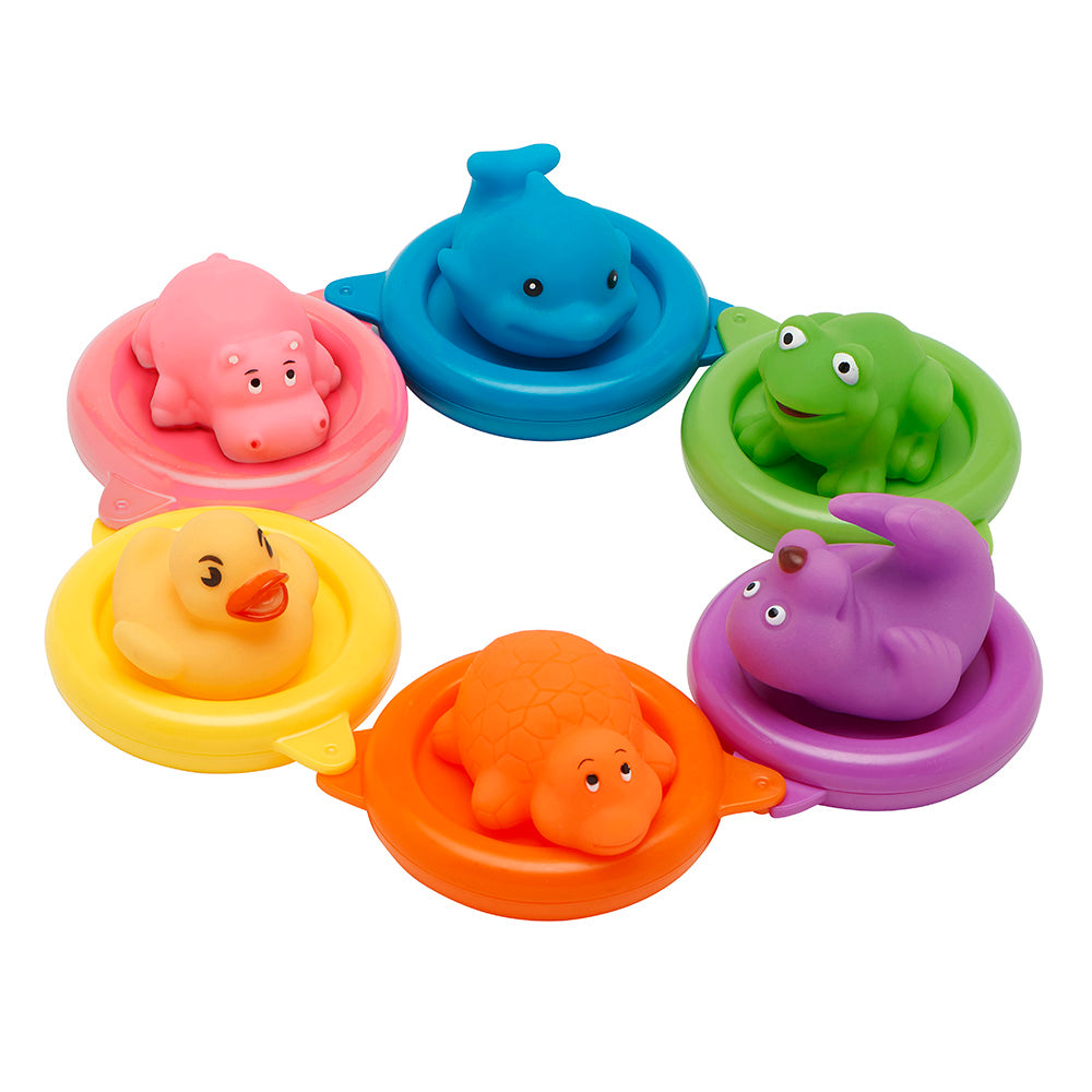 Bath toys colorful animals Vital Baby