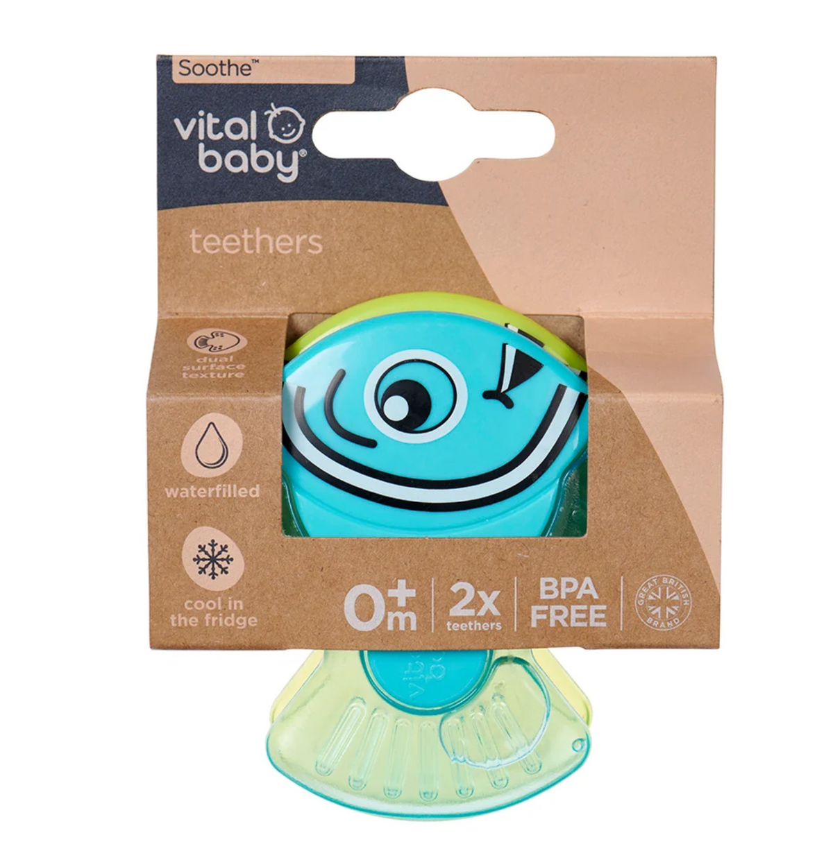 Vital Baby fish soothing teethers with cooling effect