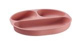 Placă de silicon cu aspirator 4+ luni Pink Vital Baby