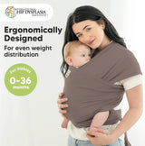 Sling Ergonomic Brown KeaBabies