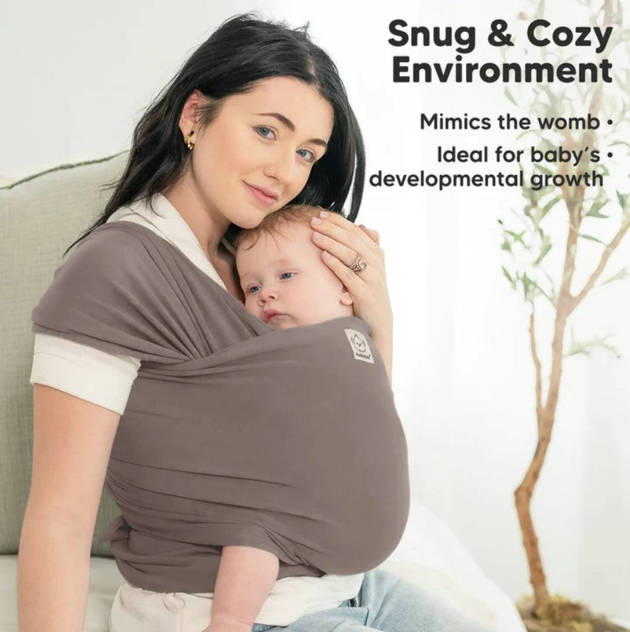 Ергономичен Слинг Кафяв KeaBabies