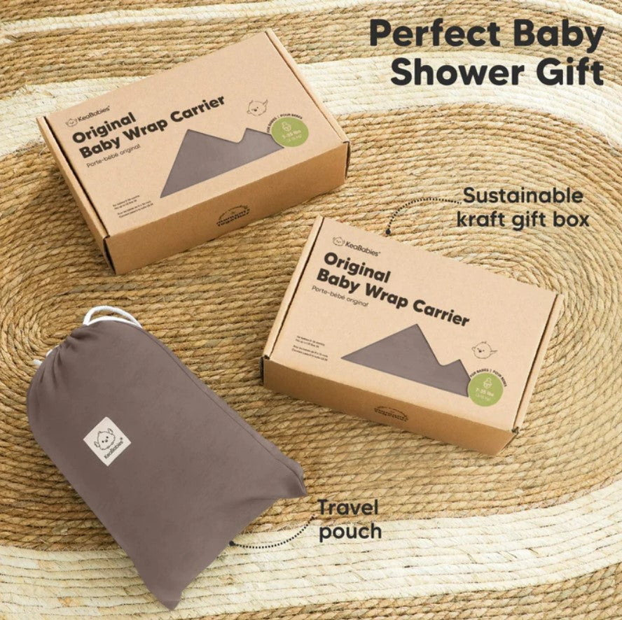 Ергономичен Слинг Кафяв KeaBabies