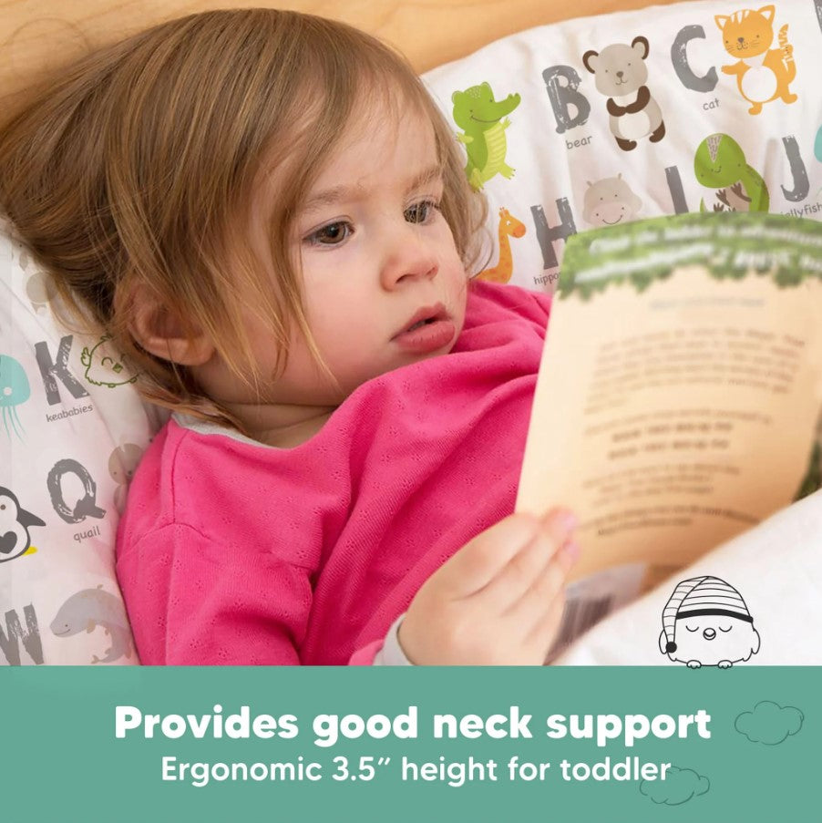 Детска Ергономична Възглавница 33х46см ABC KeaBabies