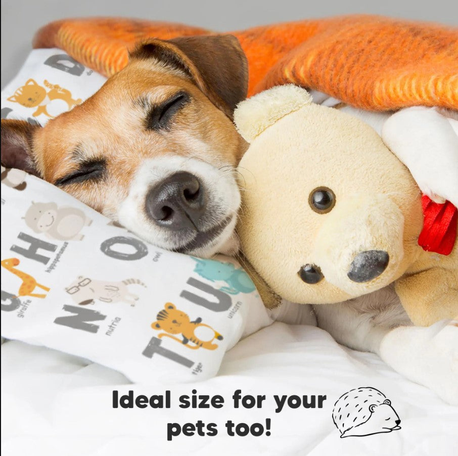 Детска Ергономична Възглавница 33х46см ABC KeaBabies