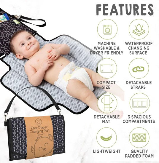 Преносима Подложка За Повиване Тип Чанта KeaBabies