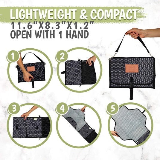 Преносима Подложка За Повиване Тип Чанта KeaBabies