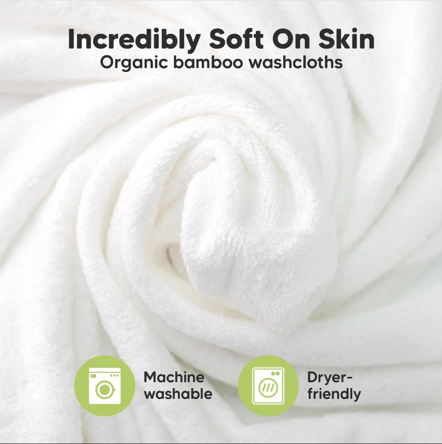 Kърпи От Органичен Бамбук 6 бр Кафяви KeaBabies