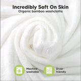 Prosoape din bambus organic 6 buc KeaBabies gri