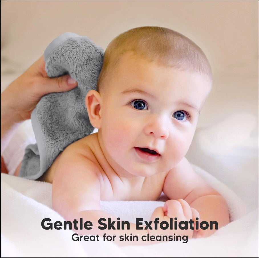 Kърпи От Органичен Бамбук 6 бр Сиви KeaBabies