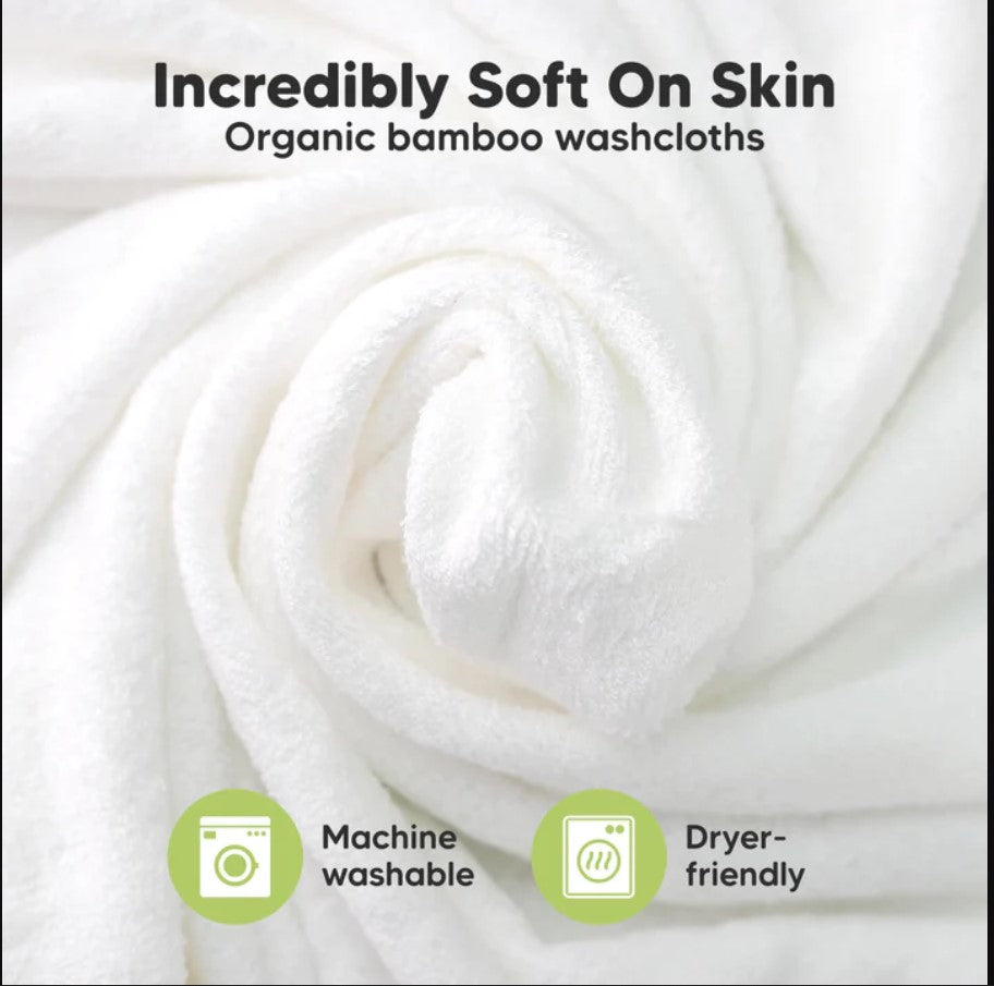 Organic Bamboo Towels 6 pcs Yellow KeaBabies