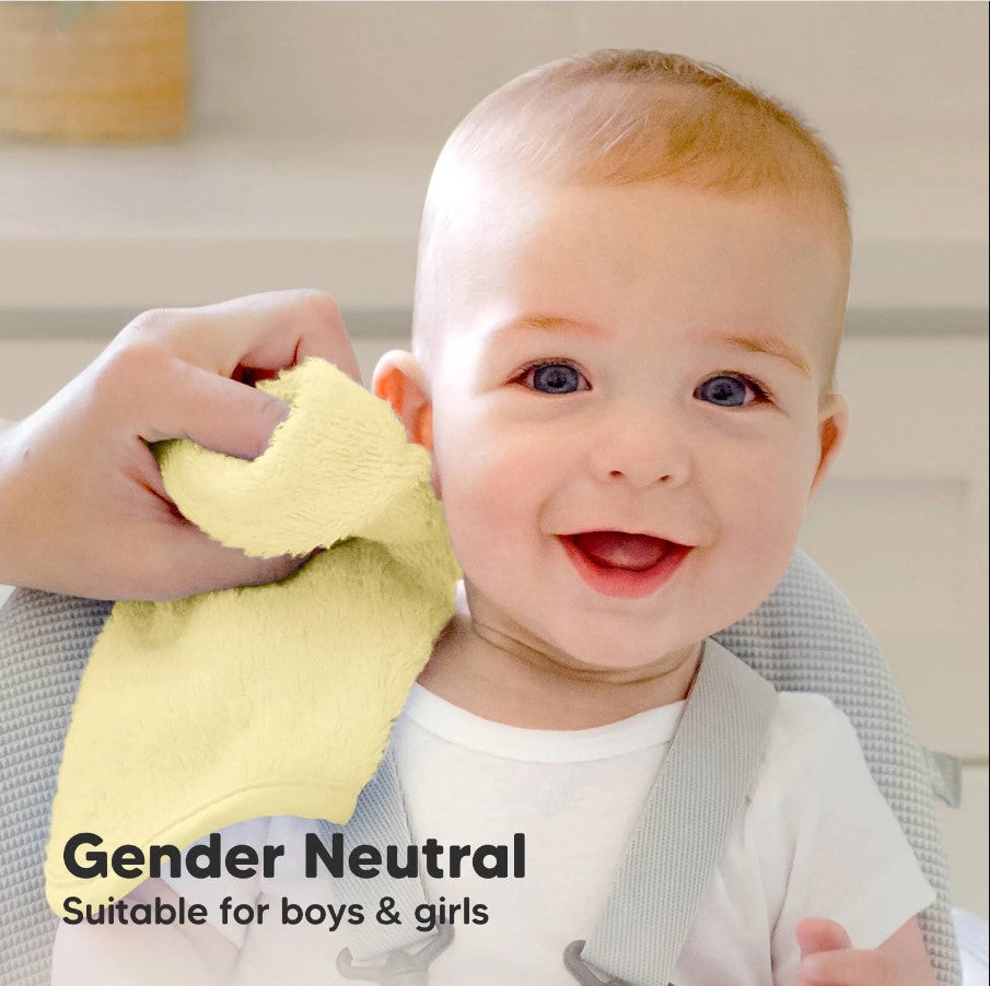 Kърпи От Органичен Бамбук 6 бр Жълти KeaBabies