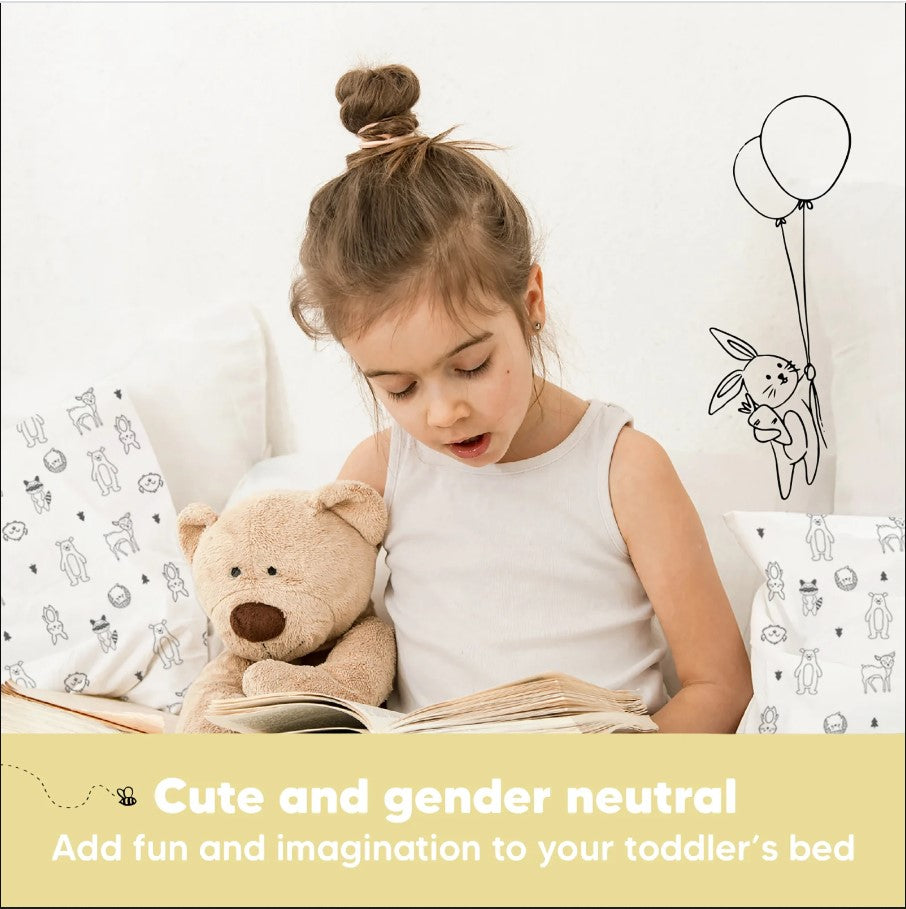 Детска Ергономична Възглавница 33х46см Приятели KeaBabies