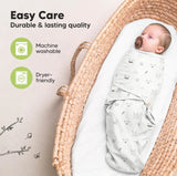 Антистрес Пелени За Повиване Organic 0-3 месеца 3бр Горски Животни KeaBabies