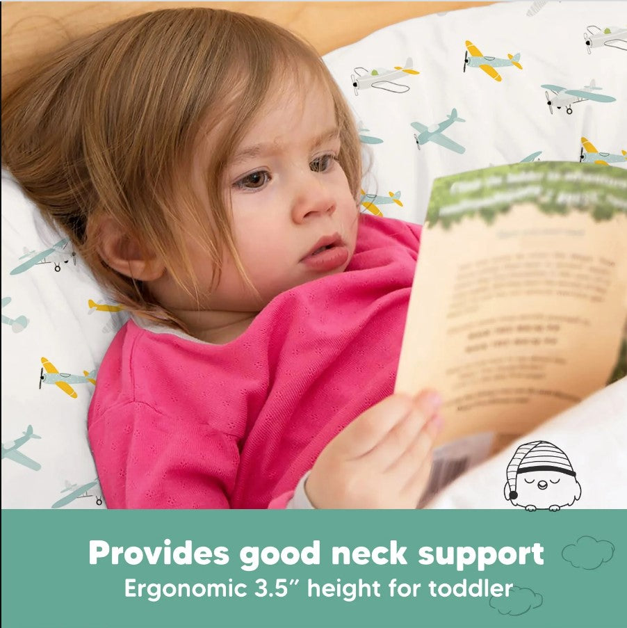 Perna Ergonomica Copii 35x51cm Avioane KeaBabies