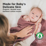 Бебешки Муселинови Пелени/Завивки 120 х 120см 4 бр. Облак KeaBabies