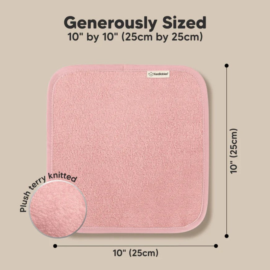 Prosoape Organic Bambus 6 Buc Rose Frasin KeaBabies