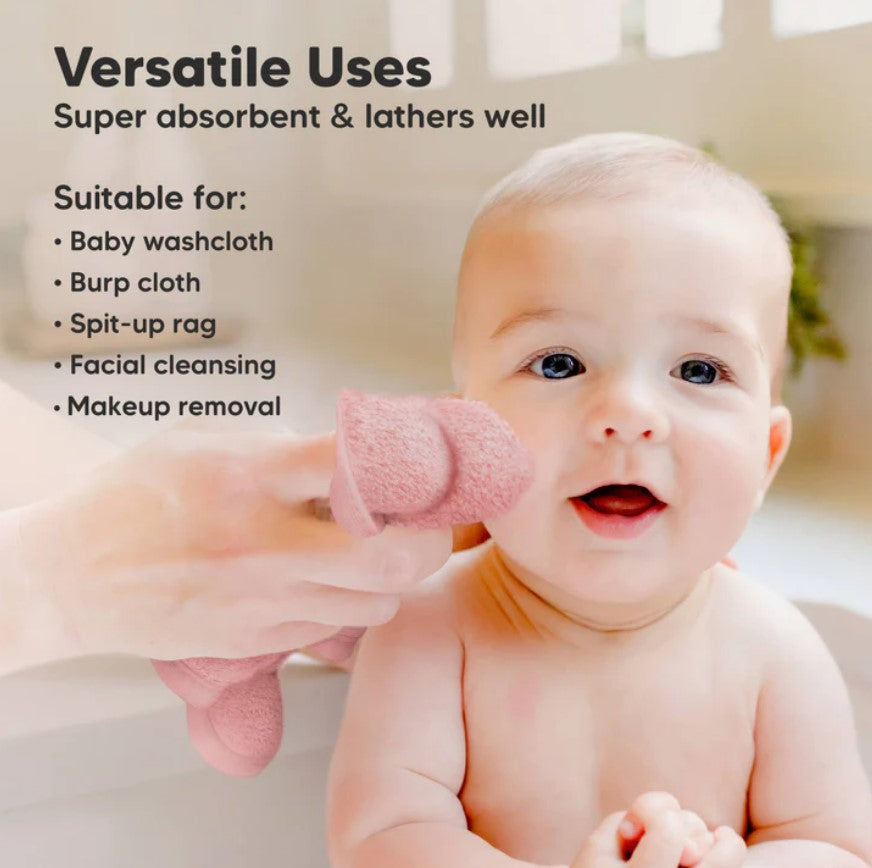 Prosoape Organic Bambus 6 Buc Rose Frasin KeaBabies