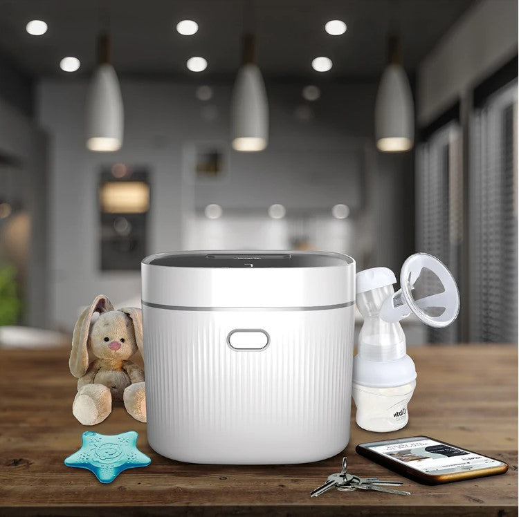 Стерилизатор с UV лъчи Advanced Pro с функция изсушаване Бял Vital Baby
