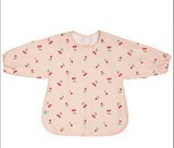 Водоустойчив бебешки лигавник с ръкави 37x42 см Фрути Череша 12+ м. BabyCalin