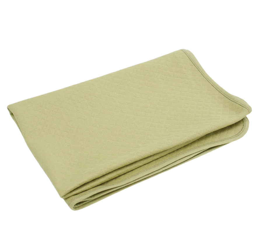 Лятно бебешко одеяло 75x100 см Каки BabyCalin