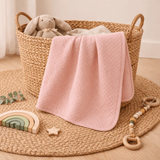 Лятно бебешко одеяло 75x100 см Розово BabyCalin