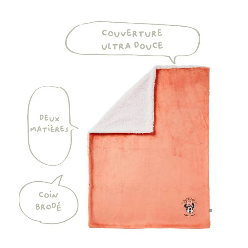 Бебешко Одеяло Minnie Little One 75×100 См Disney Baby