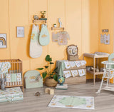 Bavete Impermeabil Cu Maneci Roi Lion Babycalin 