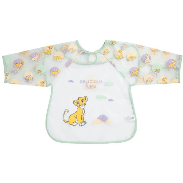 Bavete Impermeabil Cu Maneci Roi Lion Babycalin 