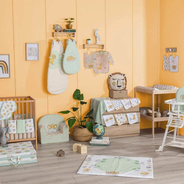 Pătură pentru copii Glow In The Dark 75x100 cm Regele Leu Babycalin