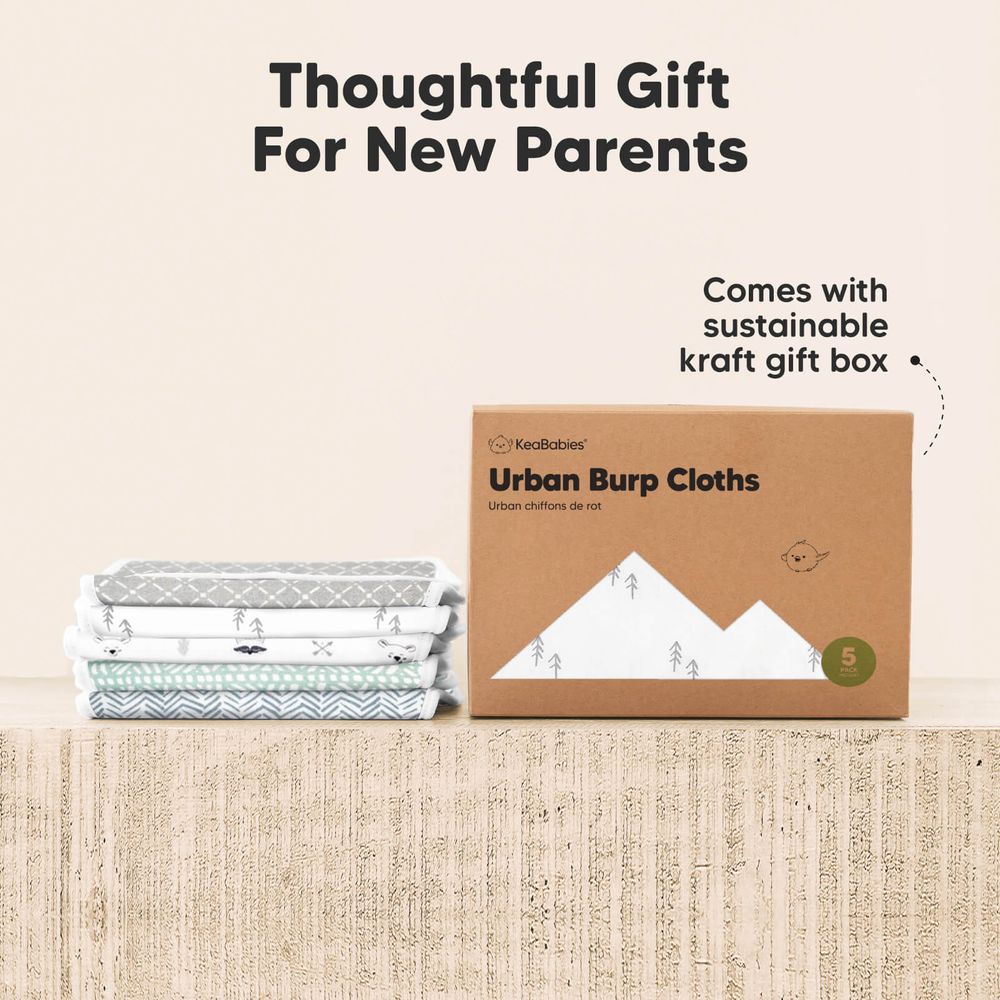 Кърпи За Оригване От Органичен Памук 5 Бр Nordic Keababies