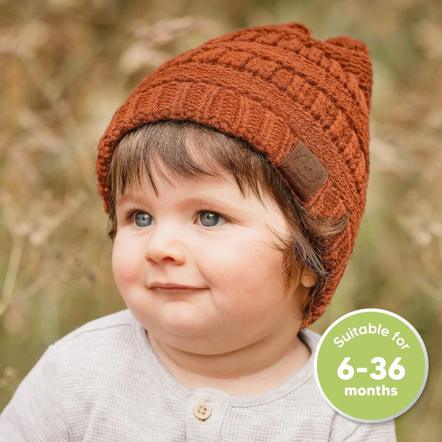 Зимна Бебешка Шапка 3 Броя 6-36 Месеца Kea Babies