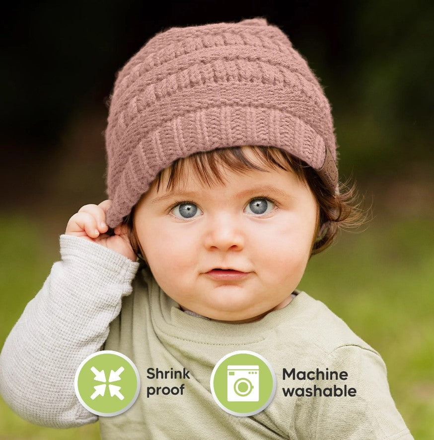 Зимна Бебешка Шапка 3 Броя 6-36 Месеца Kea Babies