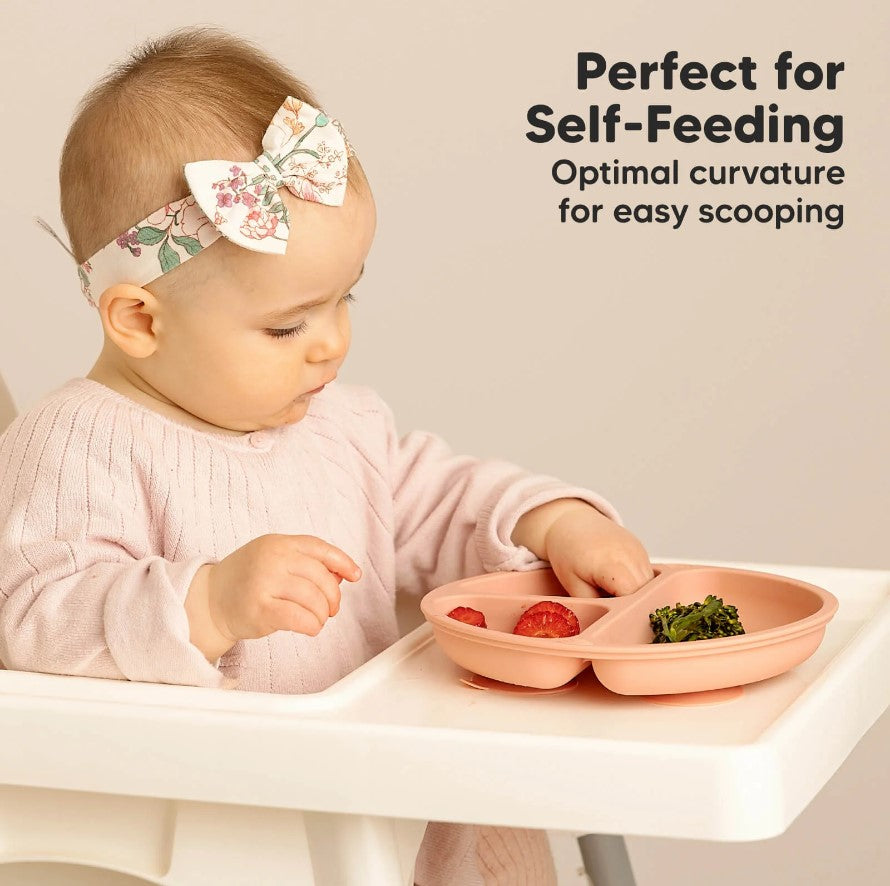 Placi Vacuum Silicon 3 Bucati Roz KeaBabies