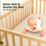 Чаршаф И Протектор 2в1 Protect+ 60Х120См 2 Броя Бели KeaBabies