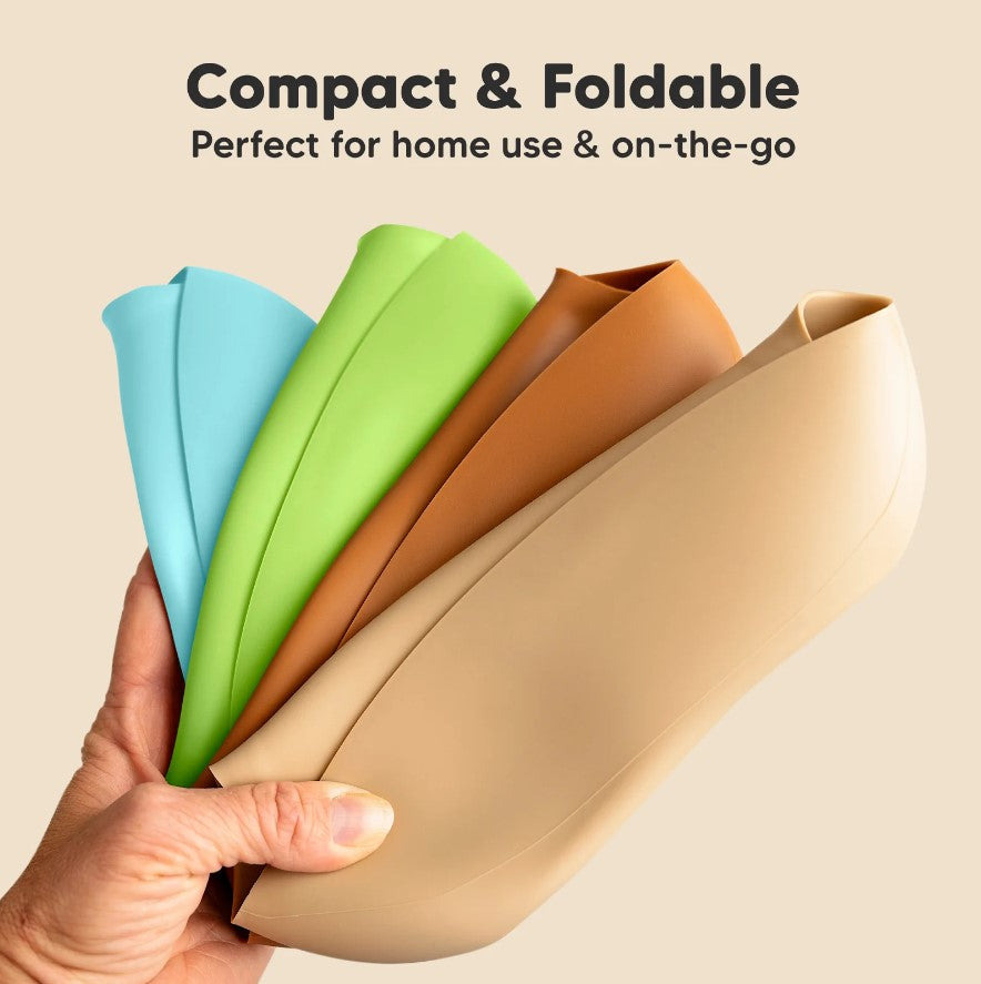 Силиконови Лигавници 2 Броя Син/Зелен KeaBabies