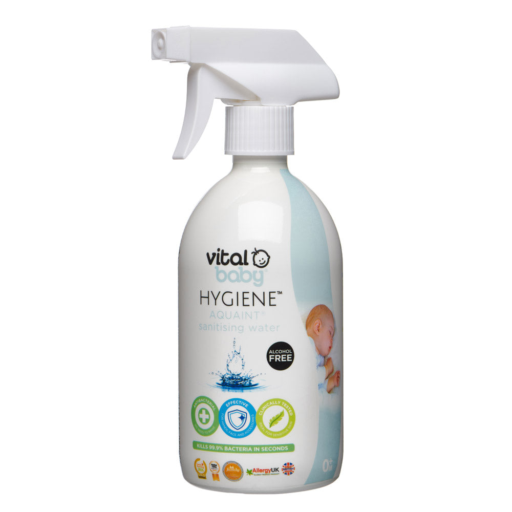 Apă de curățare antibacteriană Aquaint Vital Baby pentru bebeluși