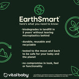 2в1 Универсална четка за бебешки шишета и биберони EarthSmart Vital Baby