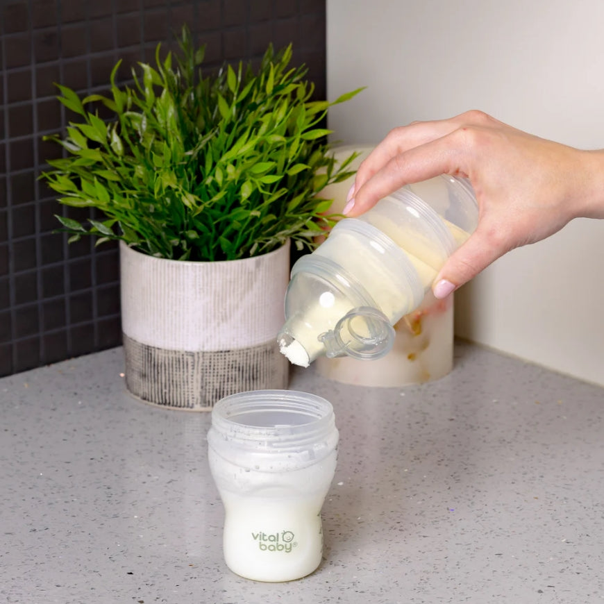 Dozator de lapte praf EarthSmart Vital pentru bebeluși