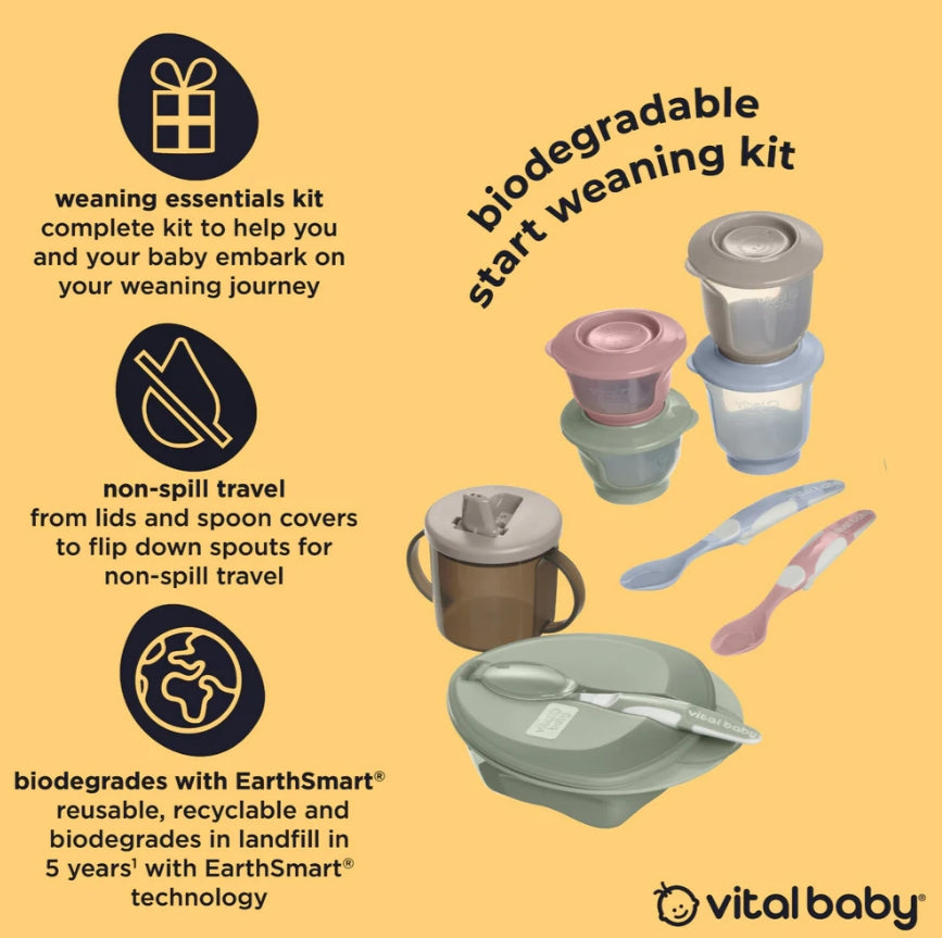 Kit de început pentru hrănirea bebelușilor EarthSmart Vital