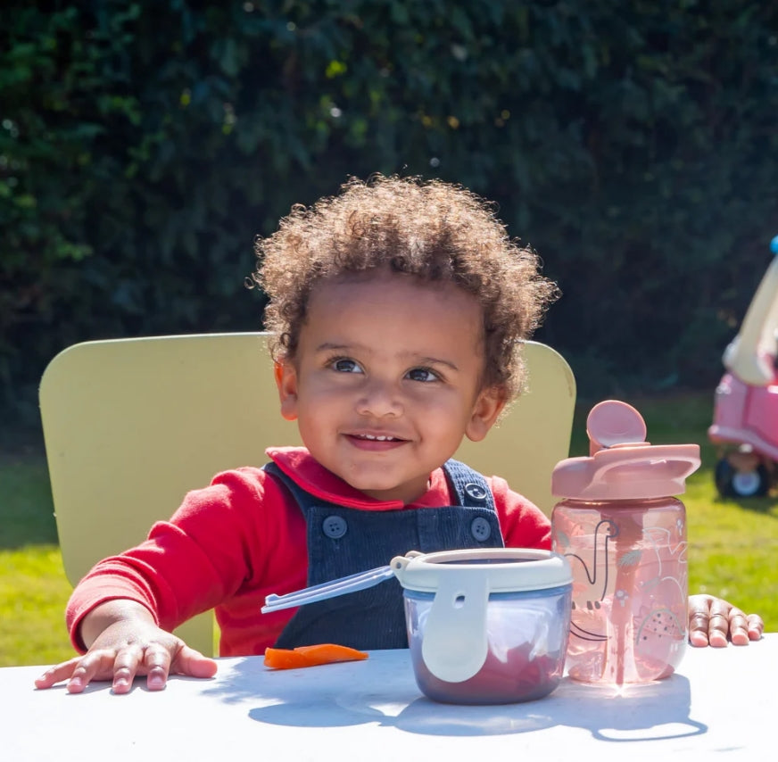 Неразливаща се чаша със сламка 350 мл Ягода EarthSmart Vital Baby