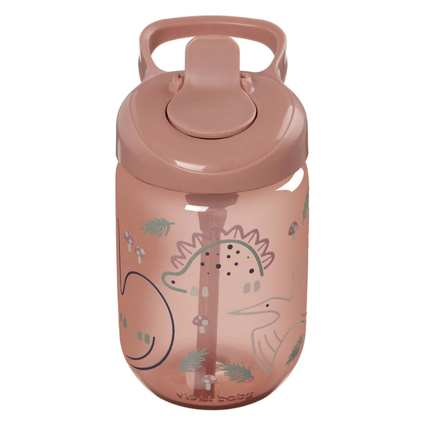 Pahar anti-vărsare EarthSmart Vital Baby cu pai 350 ml, căpșuni